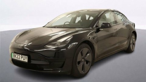 Tesla Model 3 Saloon BK22PUY Black #2