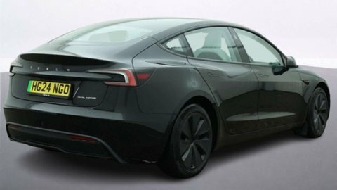 Tesla Model 3 Saloon HG24NGO Black #4