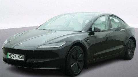 Tesla Model 3 Saloon HG24NGO Black #2