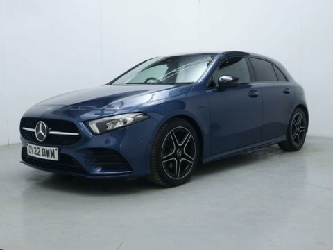 Mercedes-Benz A Class Hatchback OV22DWM Blue #3
