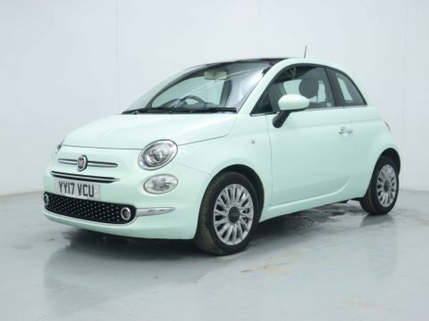 Fiat 500 Hatchback Green #3