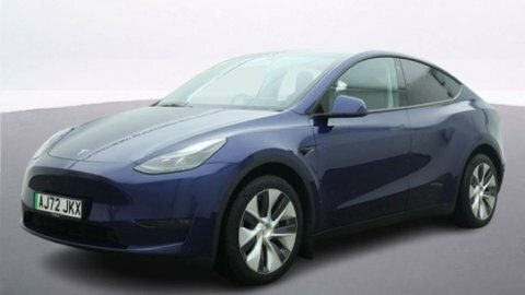 Tesla Model Y Suv Blue #2