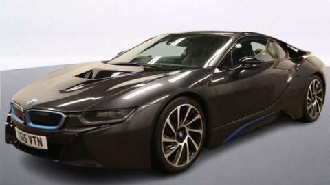 BMW i8 Coupe Blue #2
