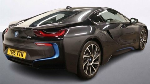 BMW i8 Coupe Blue #4