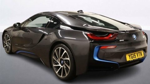 BMW i8 Coupe Blue #3