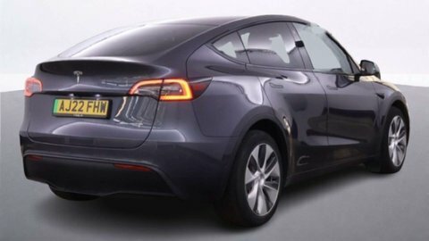 Tesla Model Y Suv AJ22FHW Grey #4