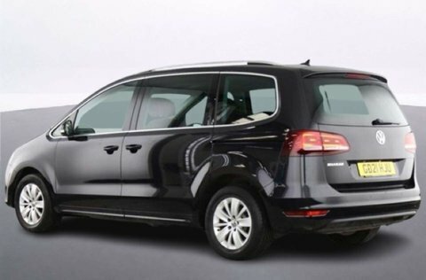 Volkswagen Sharan Mpv Black #3