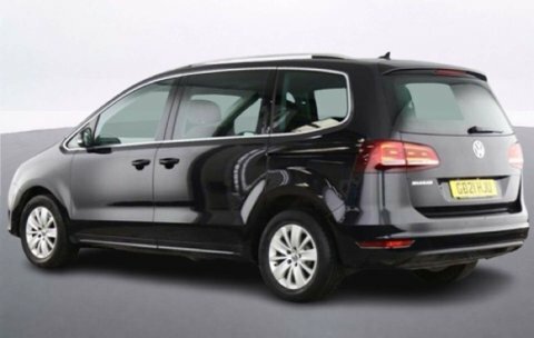 Volkswagen Sharan Mpv Silver #2