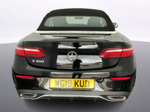 Mercedes-Benz E Class Convertible WG19KUD Black #4