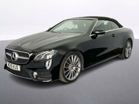 Mercedes-Benz E Class Convertible WG19KUD Black #2
