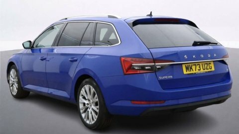 Skoda Superb Estate Blue #3