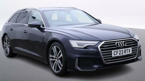 Audi A6 Estate Blue