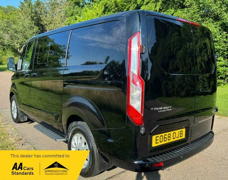 Ford Transit Custom 2.0 300 Ecoblue Limited Black #5