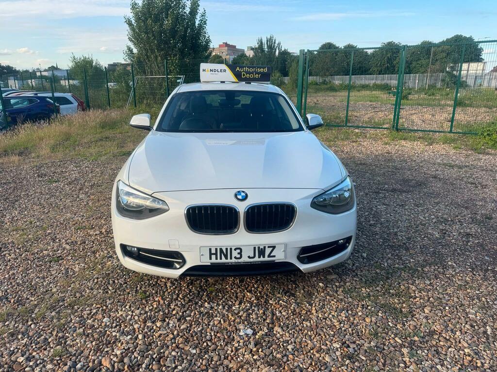 BMW 1 Series 1.6 116I Sport Euro 6 Ss HN13JWZ White #2