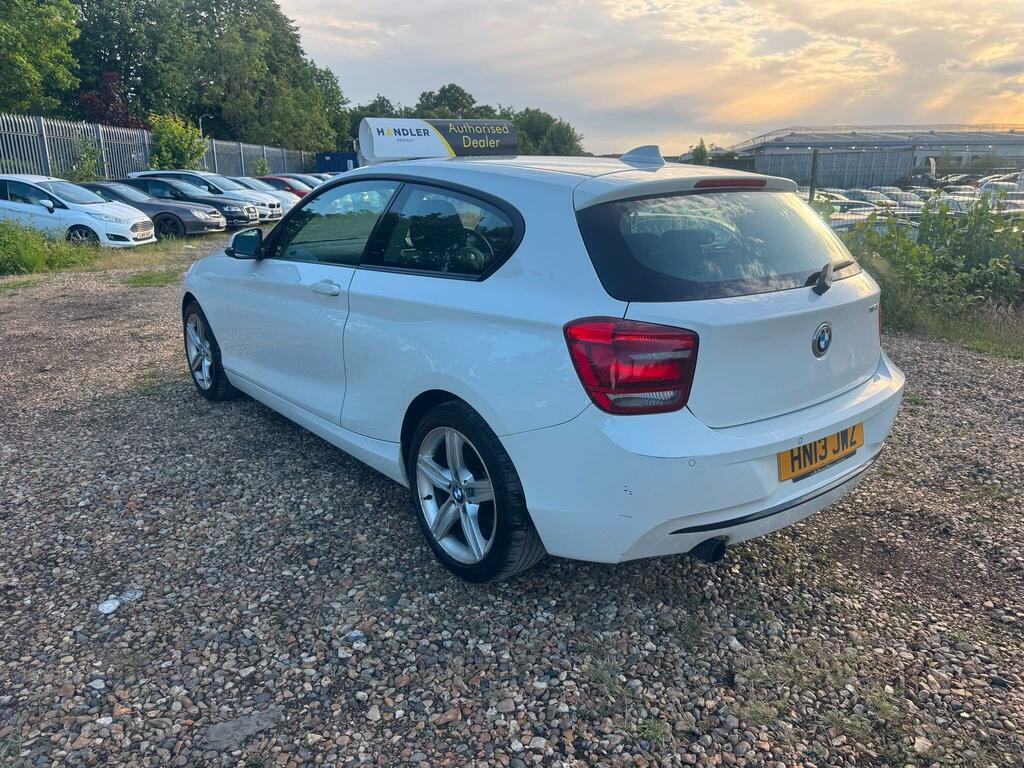 BMW 1 Series 1.6 116I Sport Euro 6 Ss HN13JWZ White #4