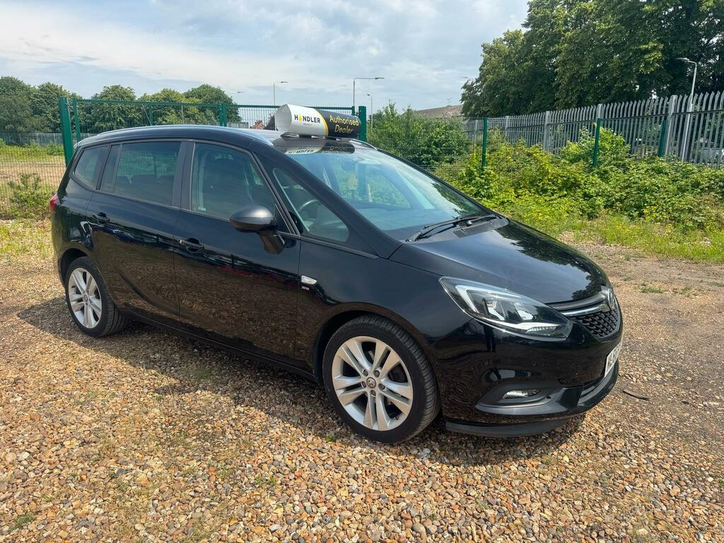 Vauxhall Zafira Tourer Sri Black