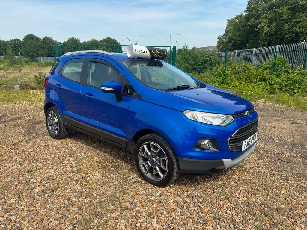 Ford Ecosport Titanium Blue