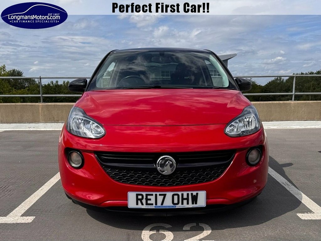 Vauxhall Adam 1.2L Energised RE17OHW Red #3