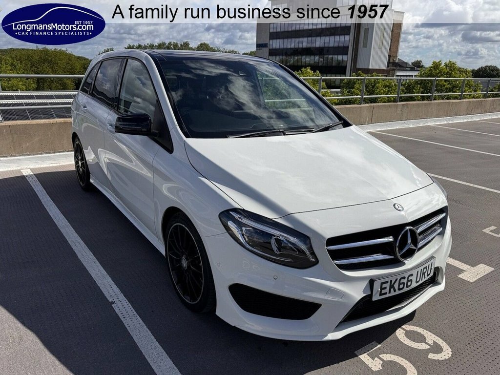 Mercedes-Benz B Class 1.6L Amg Line White #2