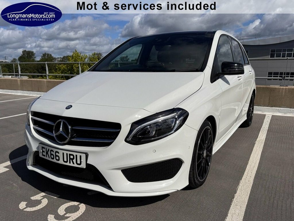 Mercedes-Benz B Class 1.6L Amg Line White #5