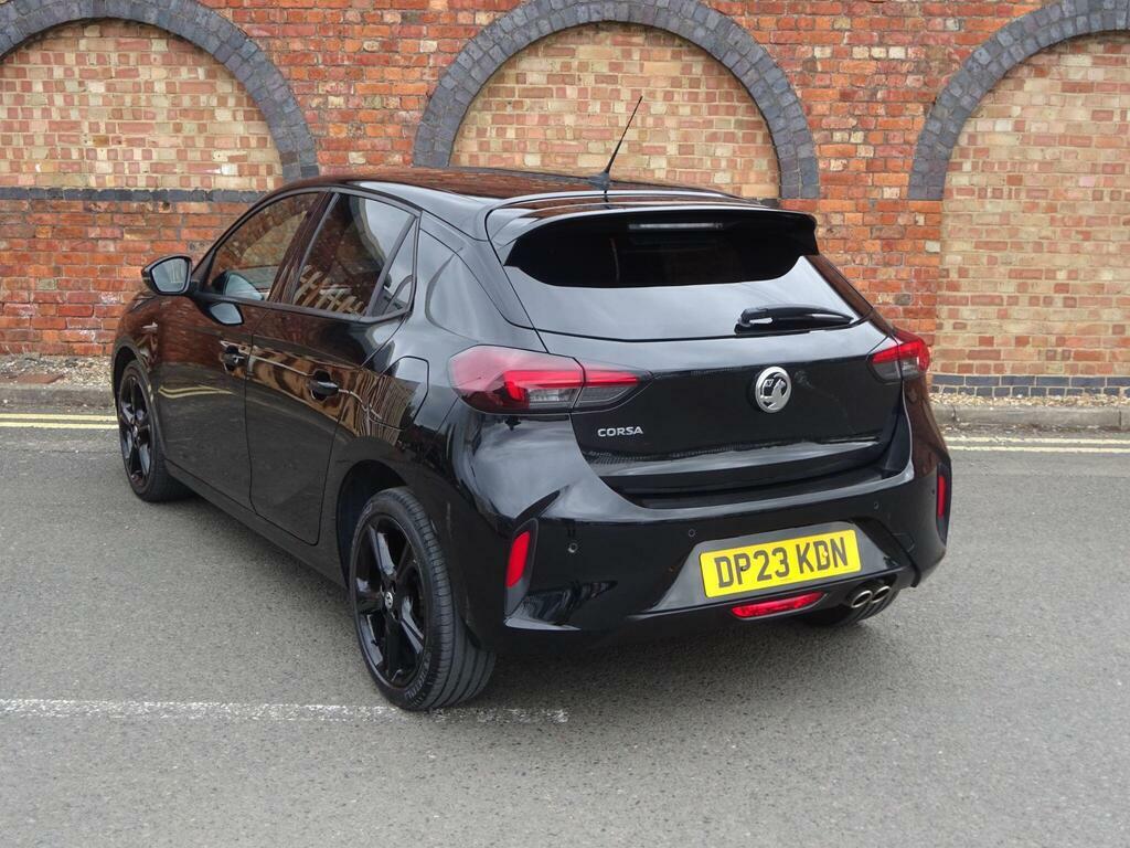Vauxhall Corsa 1.2 Turbo Gs Euro 6 S S DP23KDN Black #4