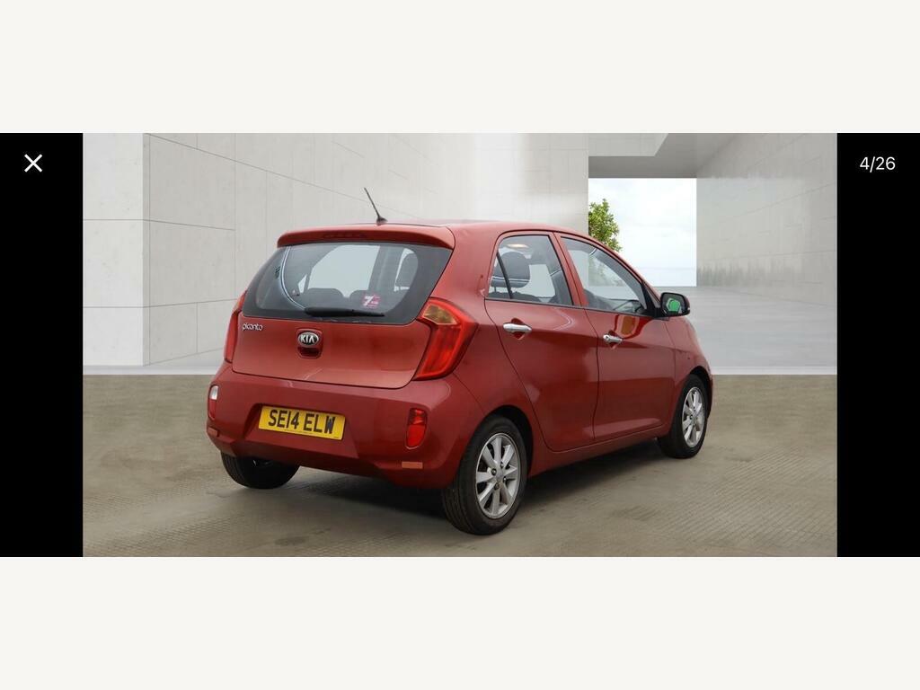 Kia Picanto 1L Vr7 Black #4