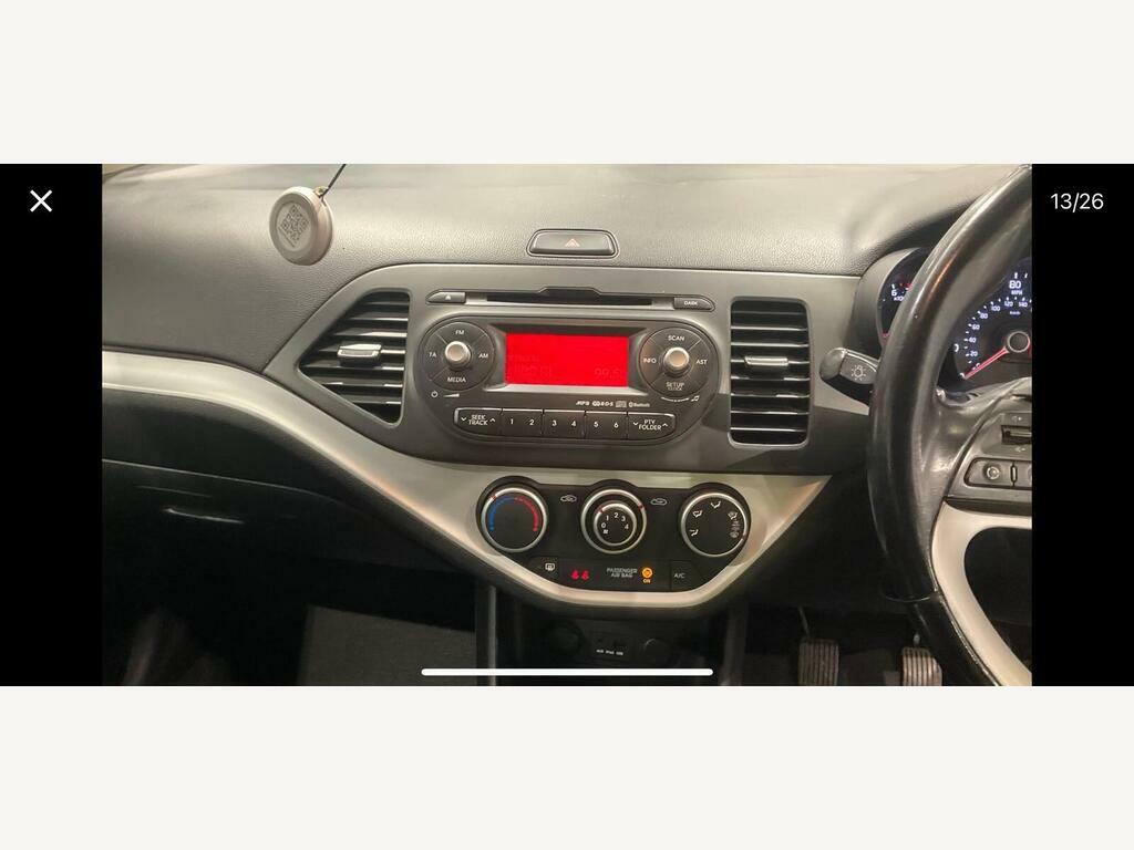 Kia Picanto 1L Vr7 Black #7