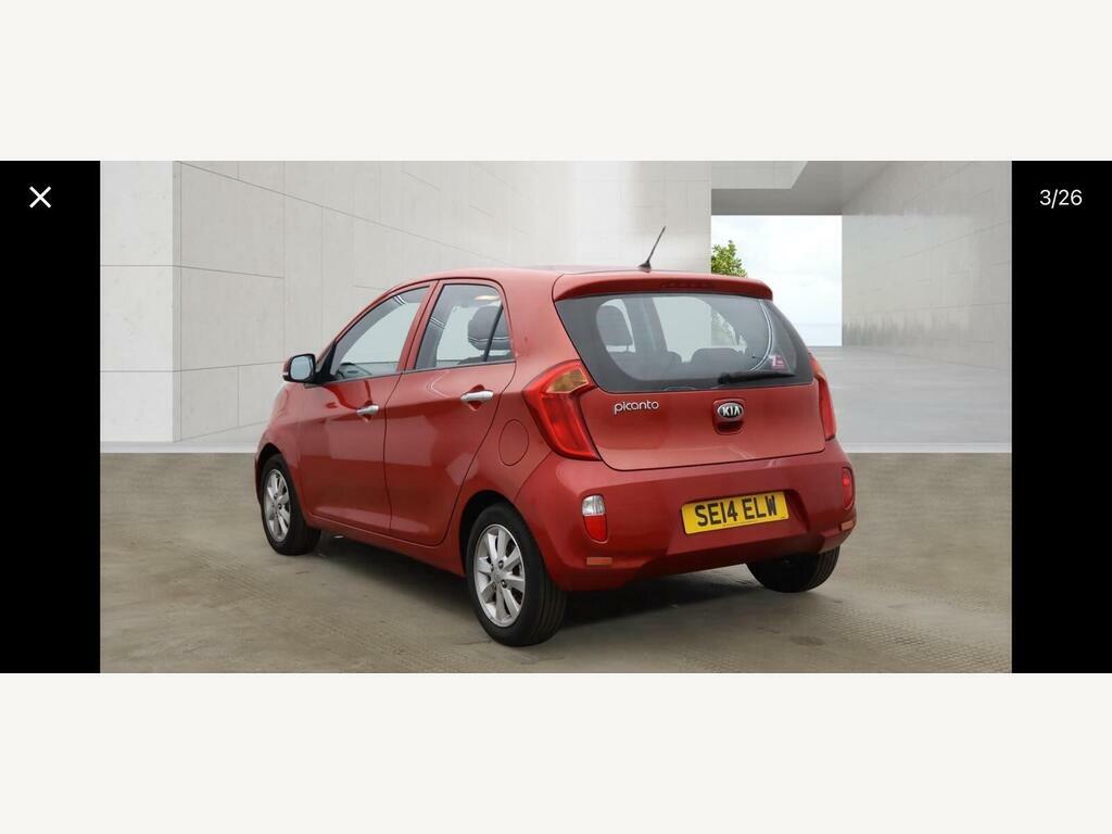 Kia Picanto 1L Vr7 Black #3