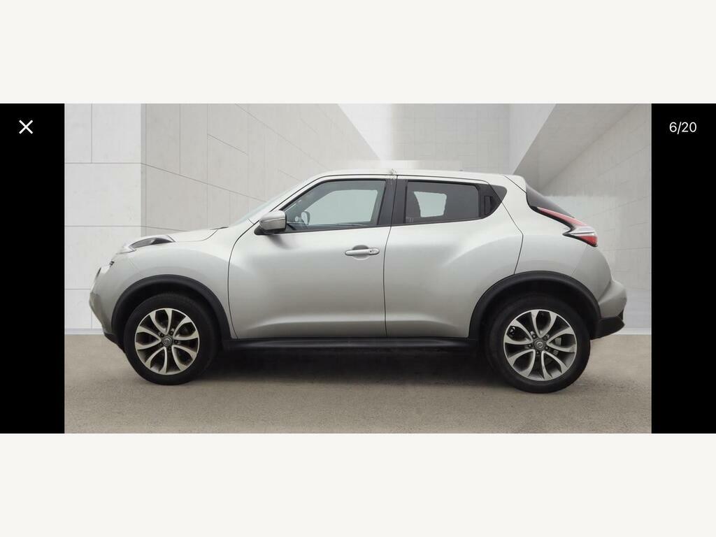 Nissan Juke 1.5 Dci Tekna Euro 6 S S Silver #4