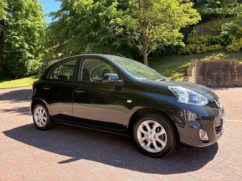 Nissan Micra 1.2 Acenta Cvt Euro 5 NU15KXS Black #6