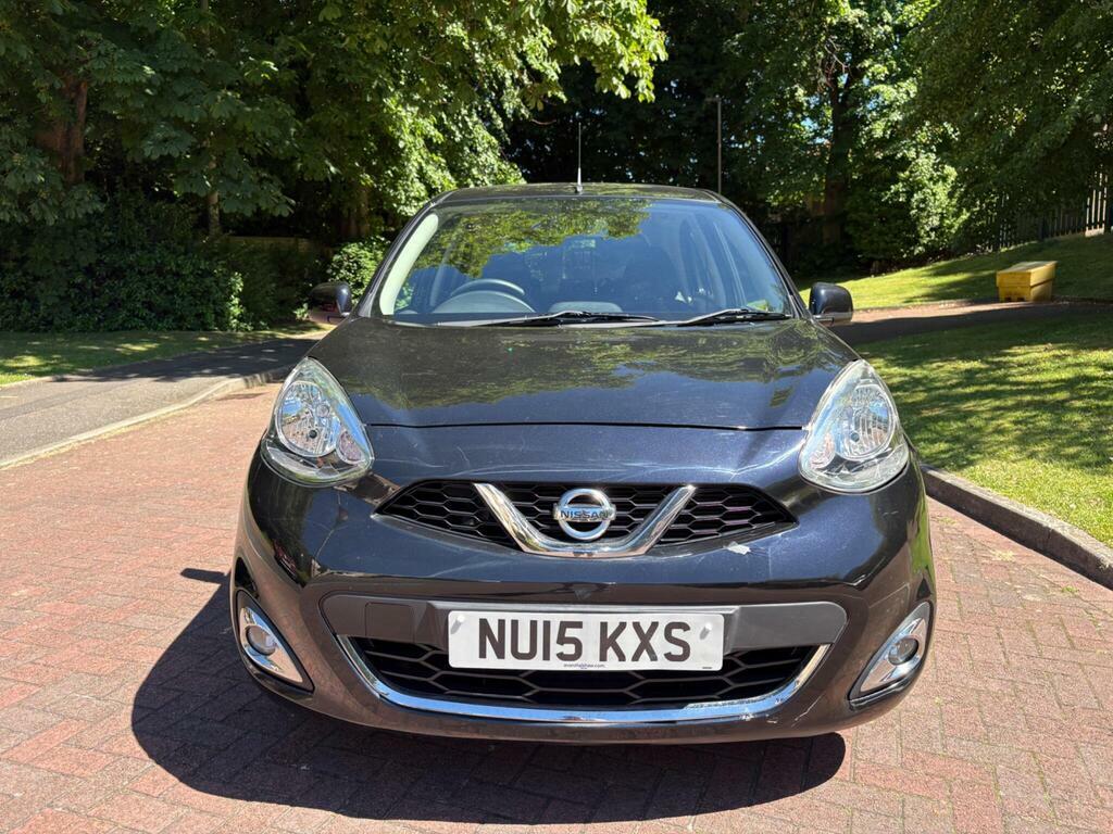 Nissan Micra 1.2 Acenta Cvt Euro 5 NU15KXS Black #4