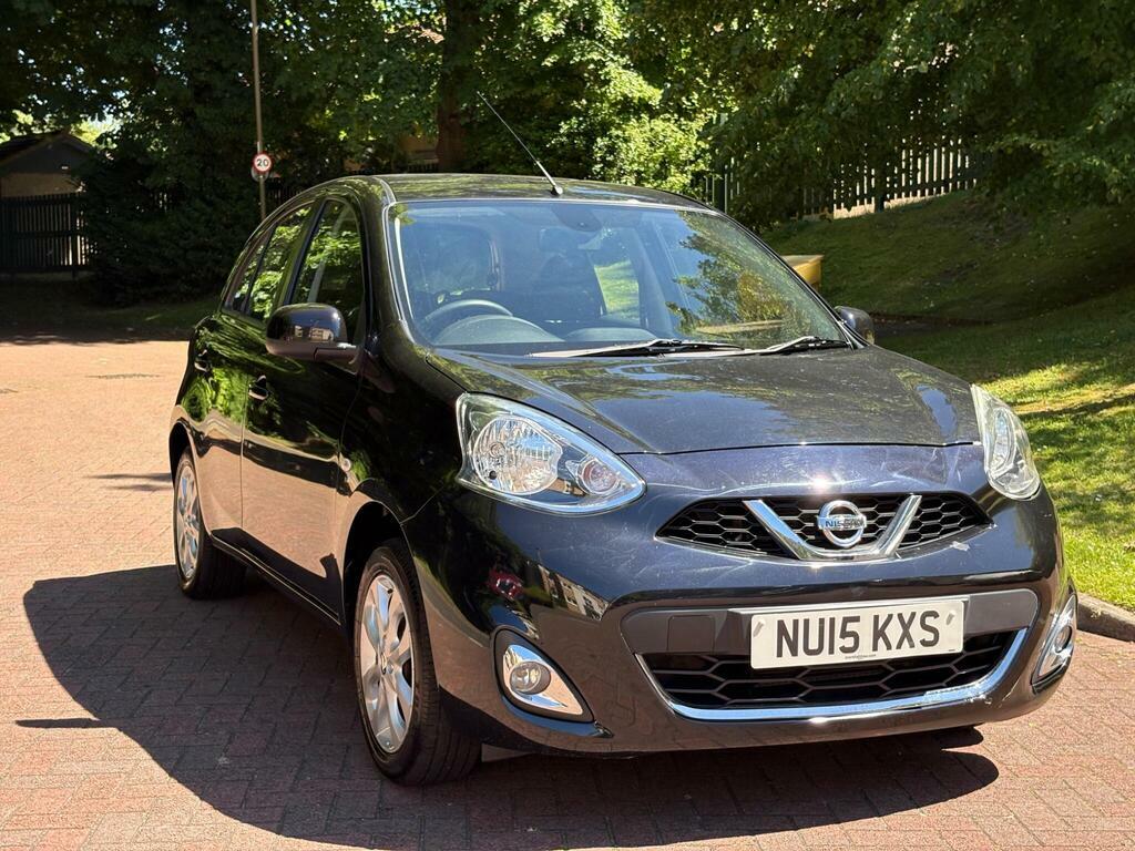 Nissan Micra 1.2 Acenta Cvt Euro 5 NU15KXS Black #5