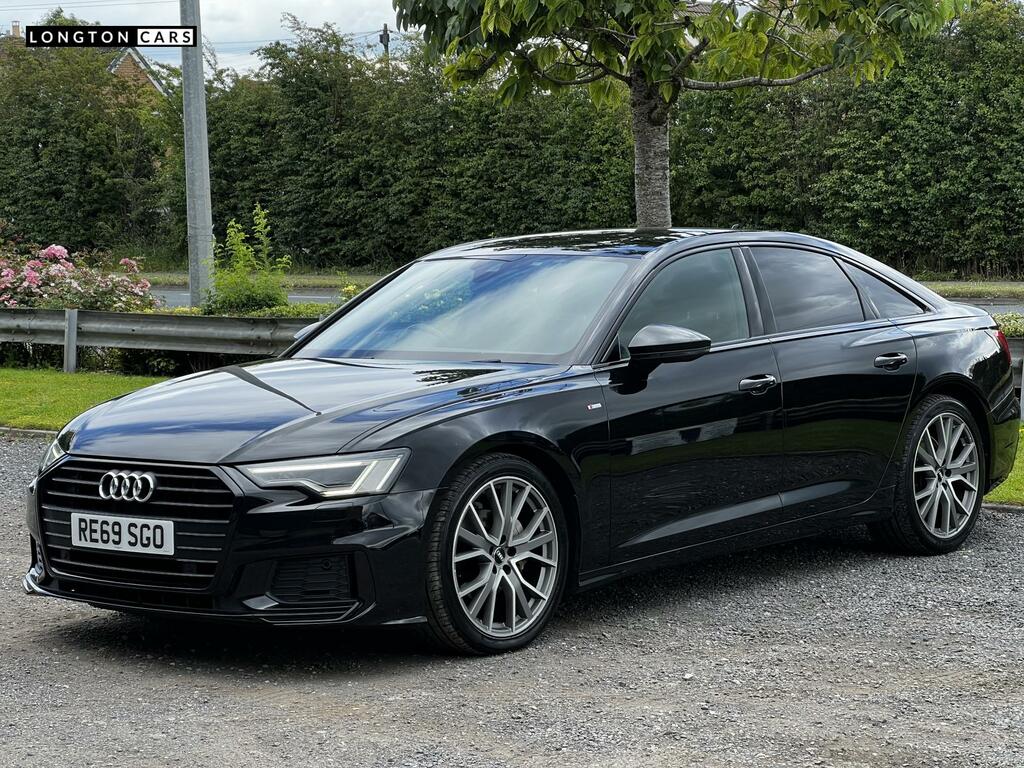 Audi A6 Saloon Black Edition Black #3