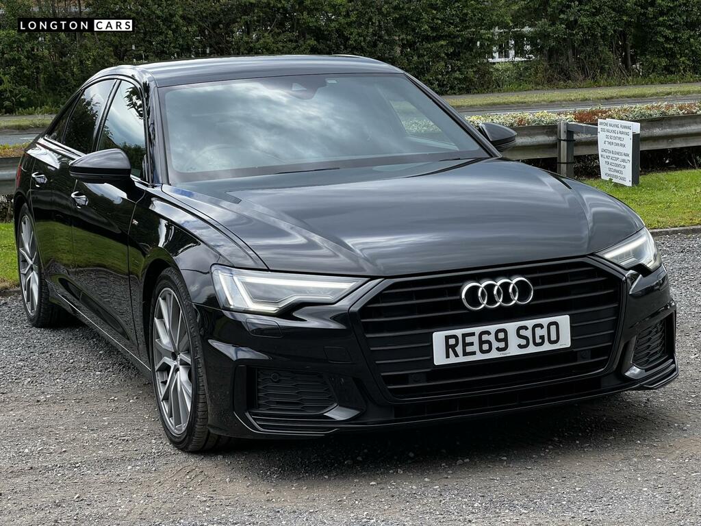 Audi A6 Saloon Black Edition Black #6