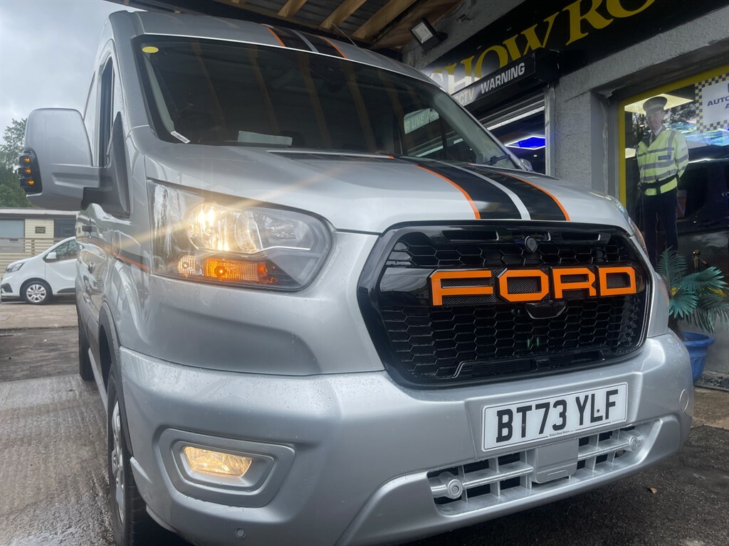 Ford Transit Custom 350 Limited Spec Ecoblue BT73YLF Silver #6