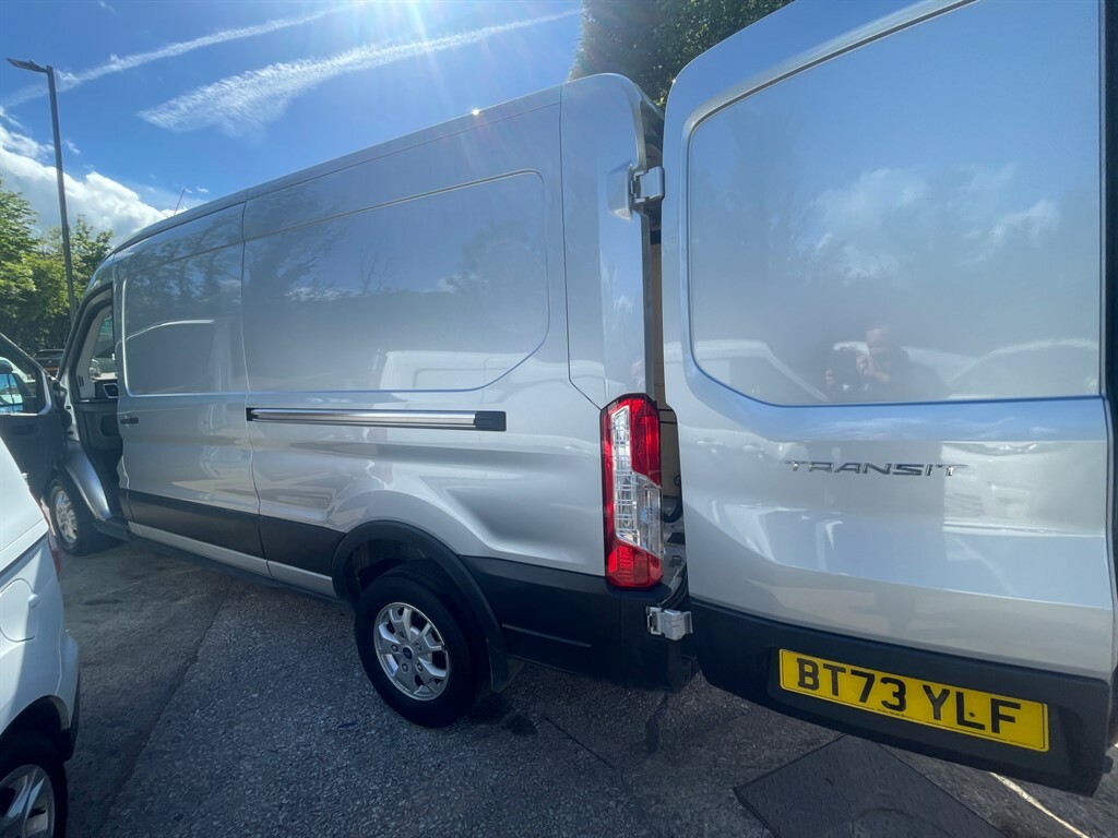 Ford Transit Custom 350 Limited Spec Ecoblue BT73YLF Silver #2