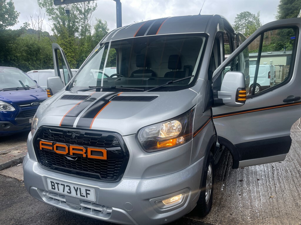 Ford Transit Custom 350 Limited Spec Ecoblue BT73YLF Silver #2
