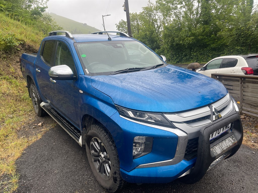 Mitsubishi L200 Di-d Trojan Dcb SV70VML Blue #6