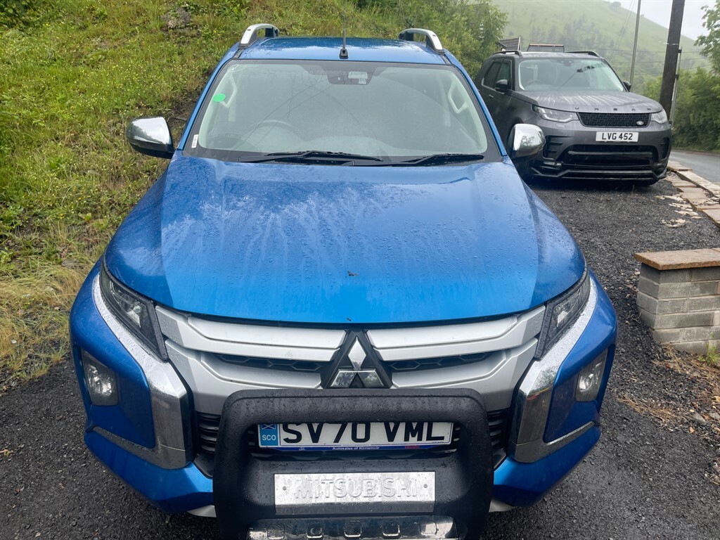 Mitsubishi L200 Di-d Trojan Dcb SV70VML Blue #5