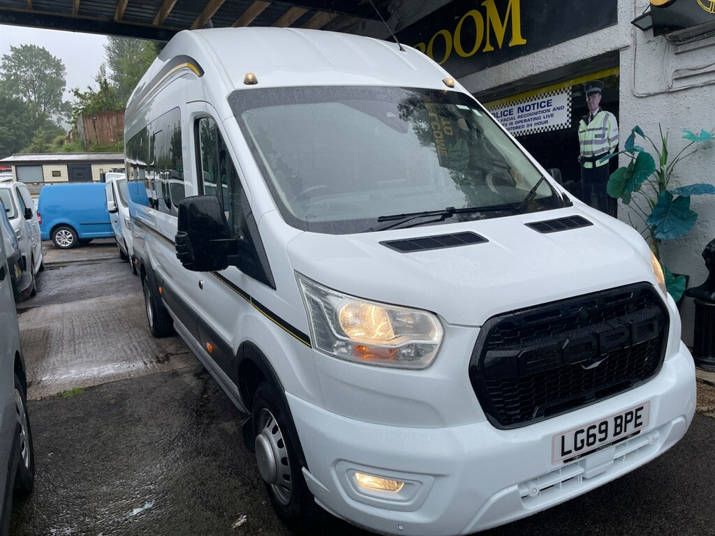 Ford Transit Custom 350 Crewcab Tipper Euro 6 L9ft 3 7 Seats U7642 White #12