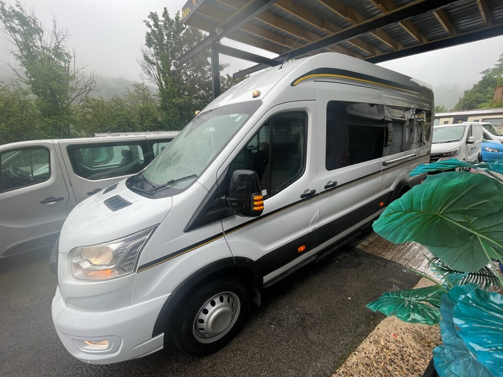 Ford Transit Custom 350 Crewcab Tipper Euro 6 L9ft 3 7 Seats U7642 White #8