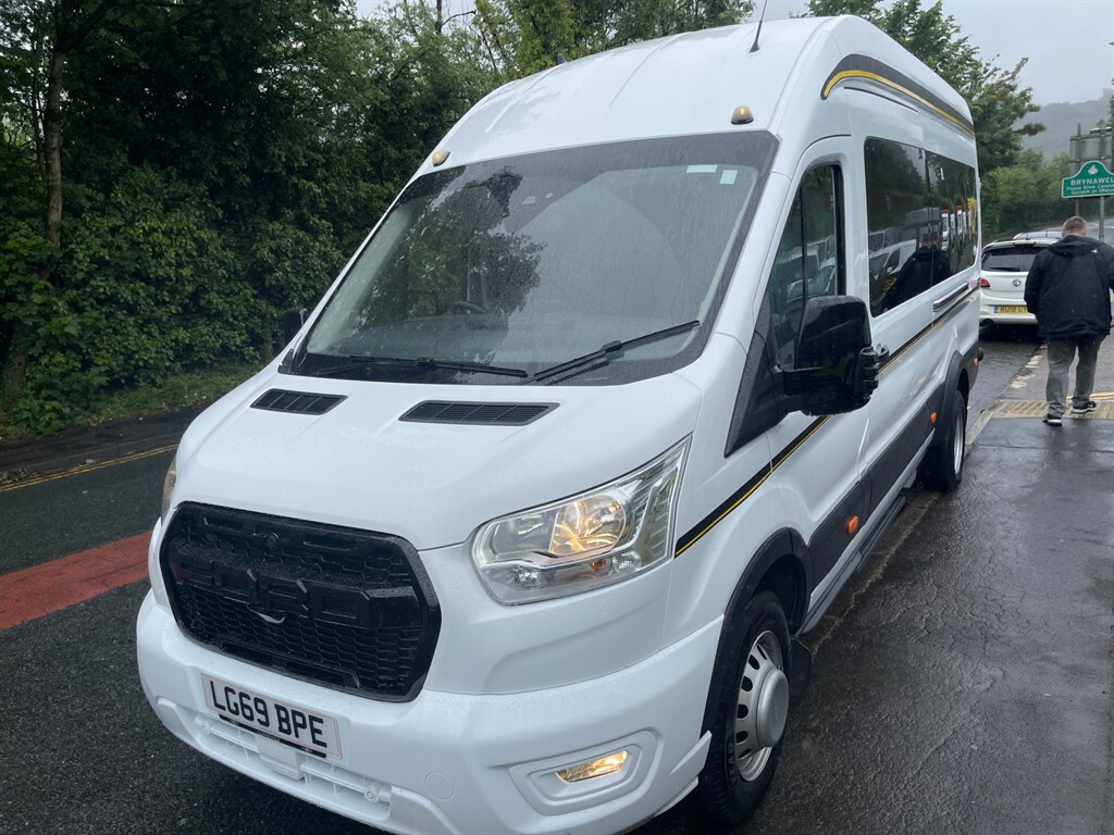 Ford Transit Custom 350 Crewcab Tipper Euro 6 L9ft 3 7 Seats U7642 White #5