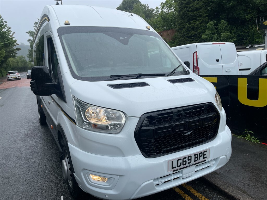 Ford Transit Custom 350 Crewcab Tipper Euro 6 L9ft 3 7 Seats U7642 White #7