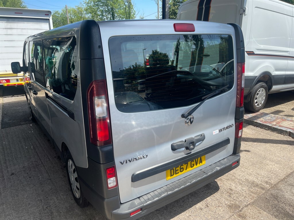 Vauxhall Vivaro L2h1 2900 Combi Cdti Biturbo Ss Silver #3
