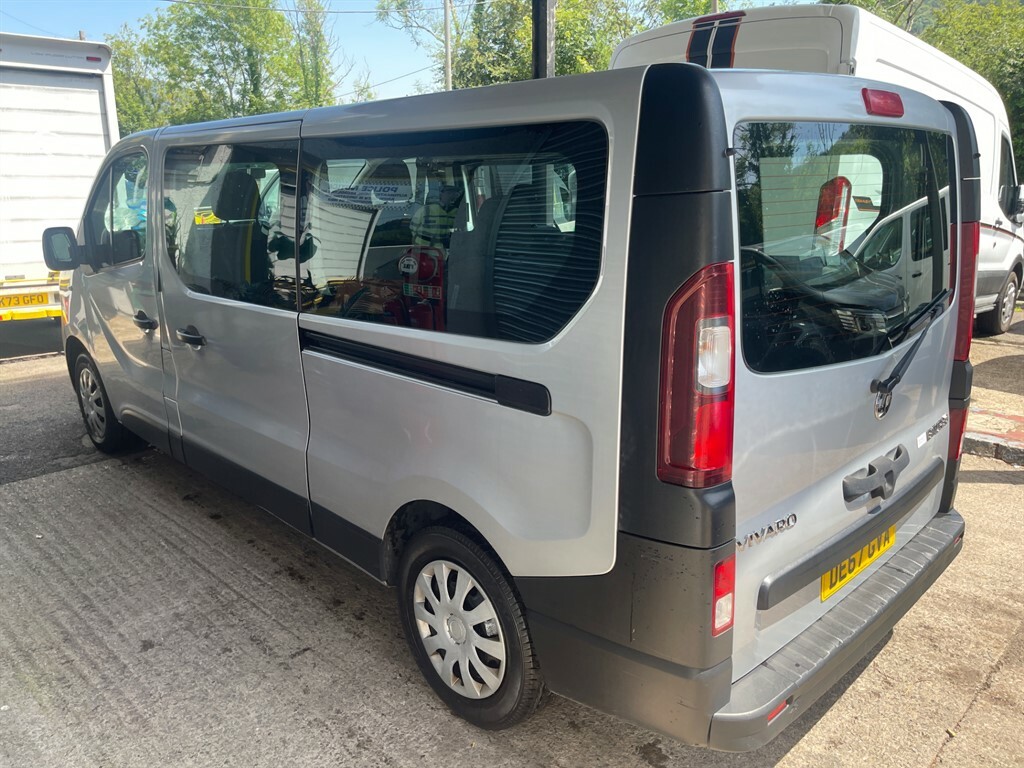 Vauxhall Vivaro L2h1 2900 Combi Cdti Biturbo Ss Silver #6