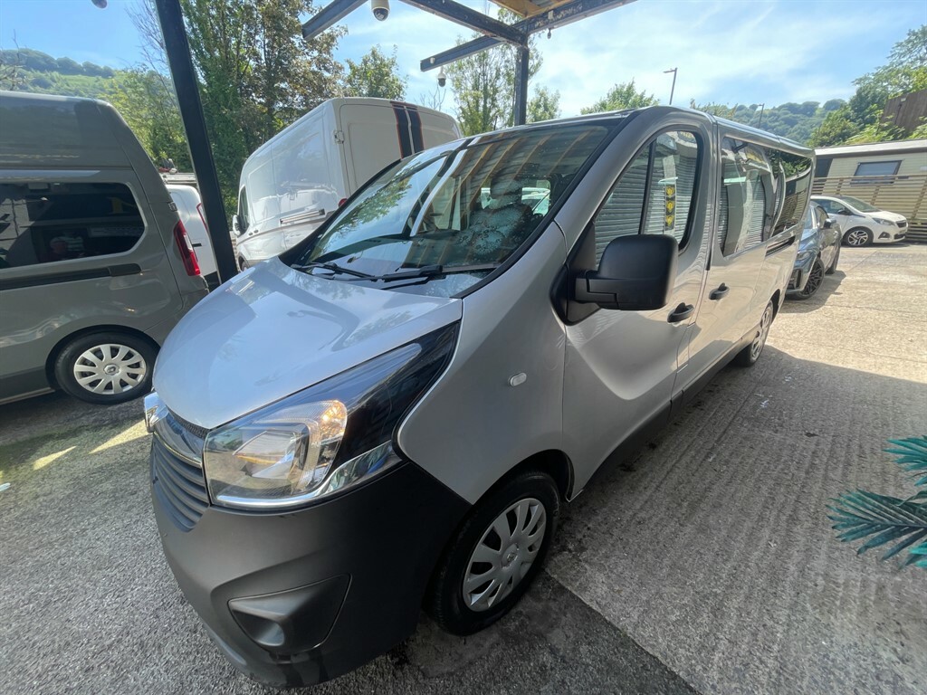 Vauxhall Vivaro L2h1 2900 Combi Cdti Biturbo Ss Silver #5