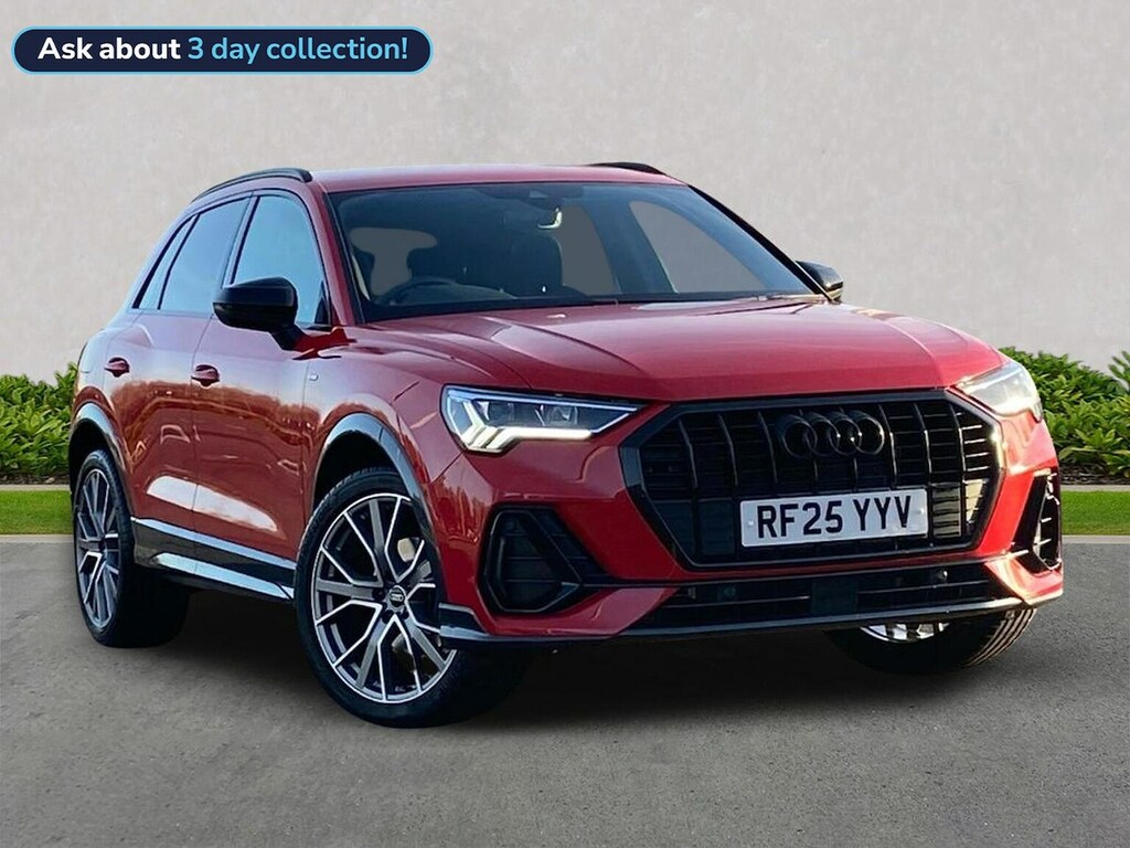 Audi Q3 35 Tfsi Black Edition S Tronic 20 Alloy Red
