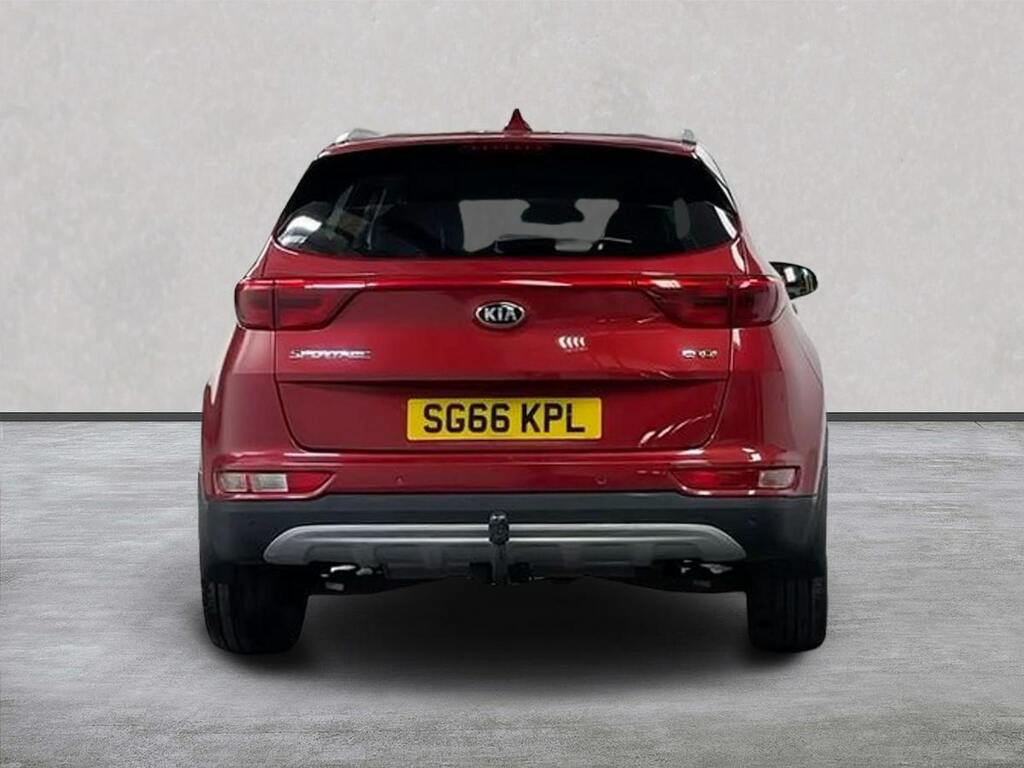 Kia Sportage 2.0 Crdi Kx-3 Red #4