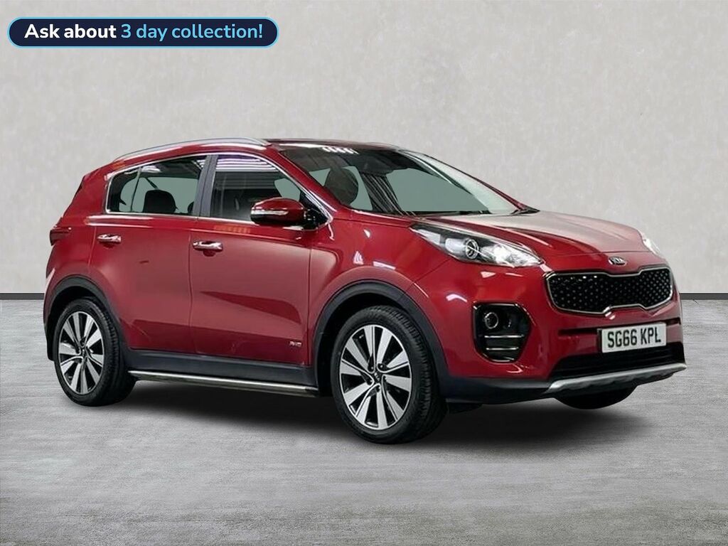 Kia Sportage 2.0 Crdi Kx-3 Red
