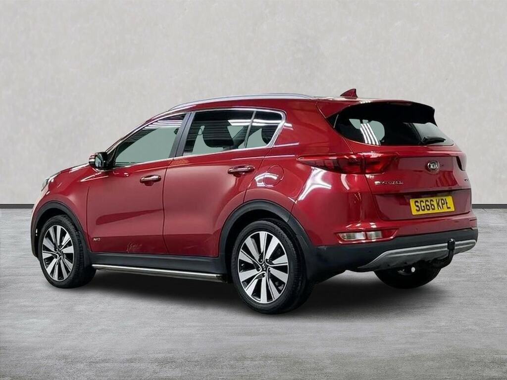Kia Sportage 2.0 Crdi Kx-3 Red #2